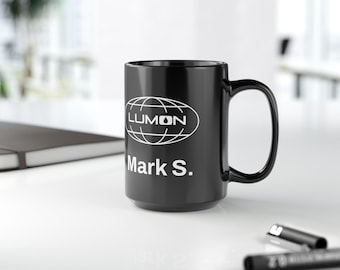 Taza personalizada de Lumon Technologies: regalo para fans de la serie Severance