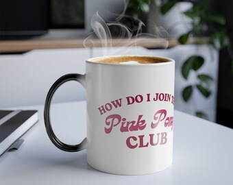 ¿Cómo puedo unirme al Club Pink Pony? Taza