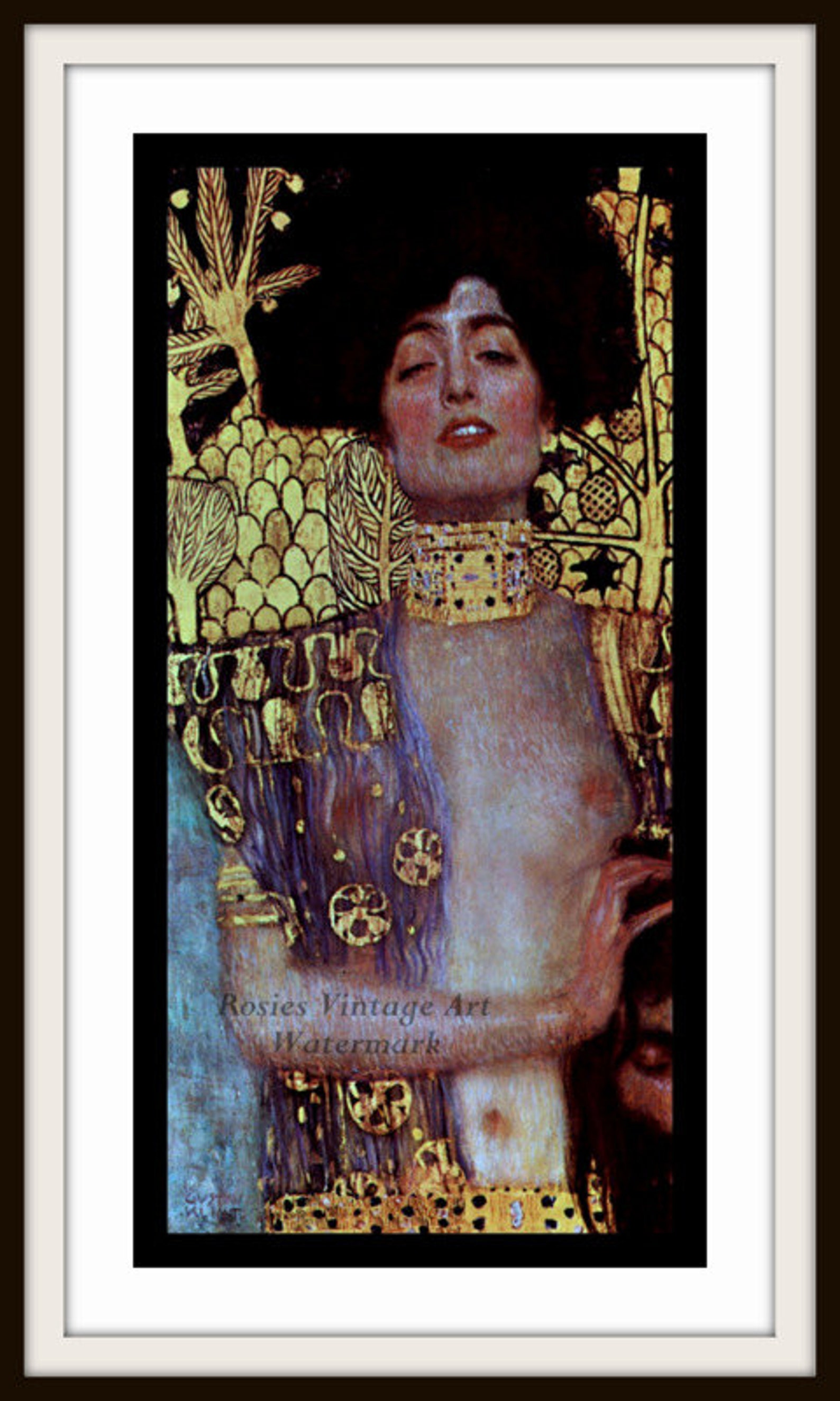 Klimt Judith I Art Nouveau Giclee Fine Art Print Gustav Etsy