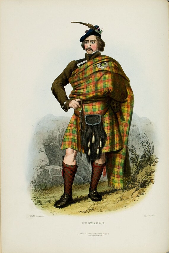 clan buchanan kilt
