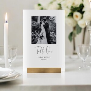 Wedding Table Numbers Template, Printable Photo Table Numbers, Wedding Signage, Wedding Numbers, Editable Table Number Template Printable