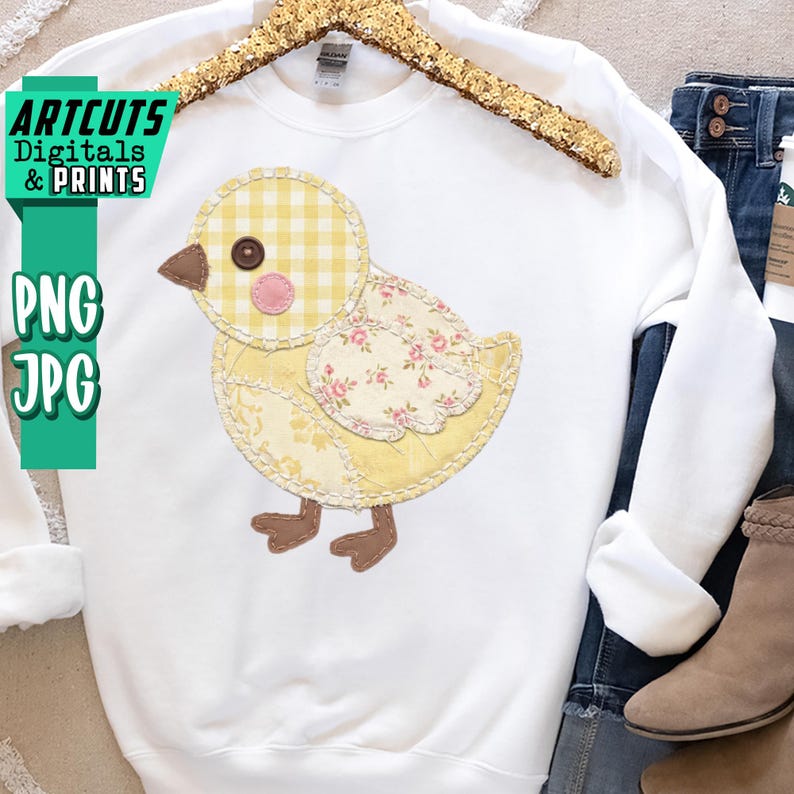 Baby Chick Png, Patchwork Png, Baby Chicken Png, Cute Farm Animal Png ...