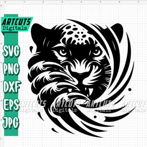 Leopard Svg, Leopard Scratch Clipart, Panther, Zoo Animal, Safari Shirt ...