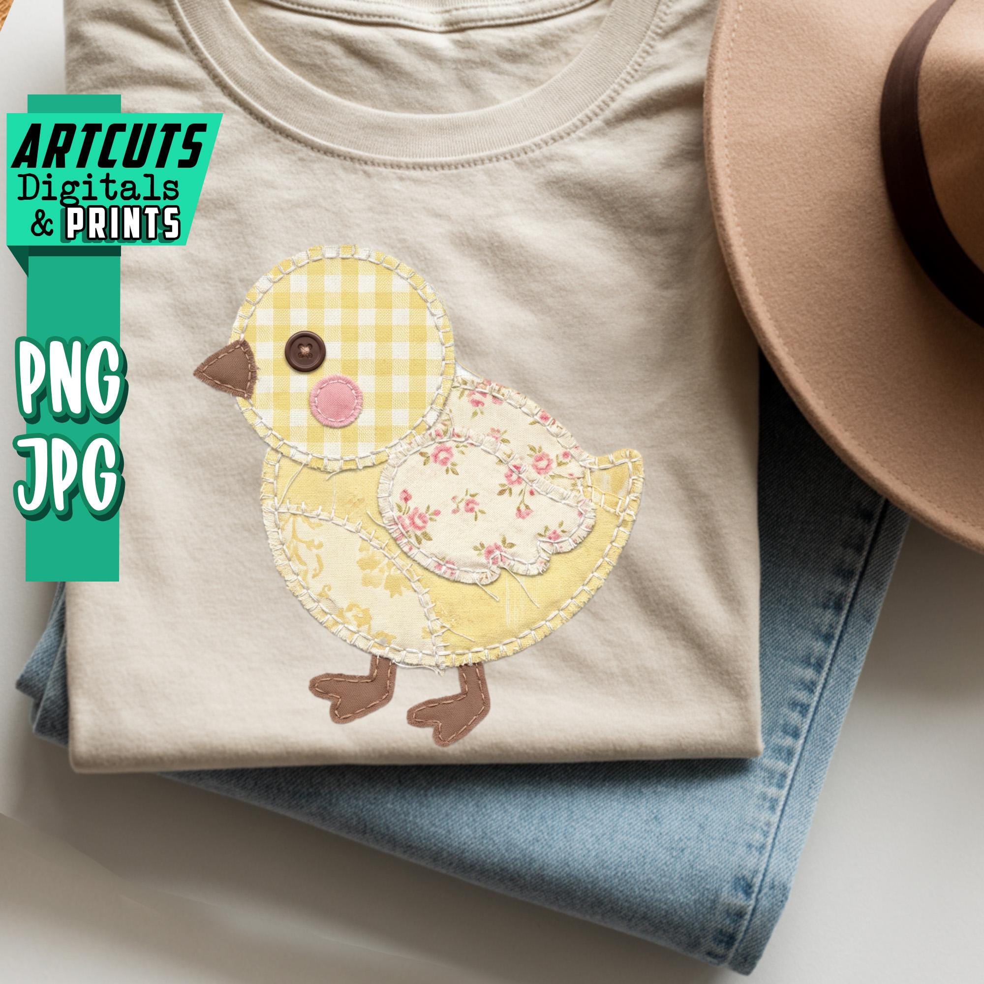 Baby Chick Png, Patchwork Png, Baby Chicken Png, Cute Farm Animal Png ...