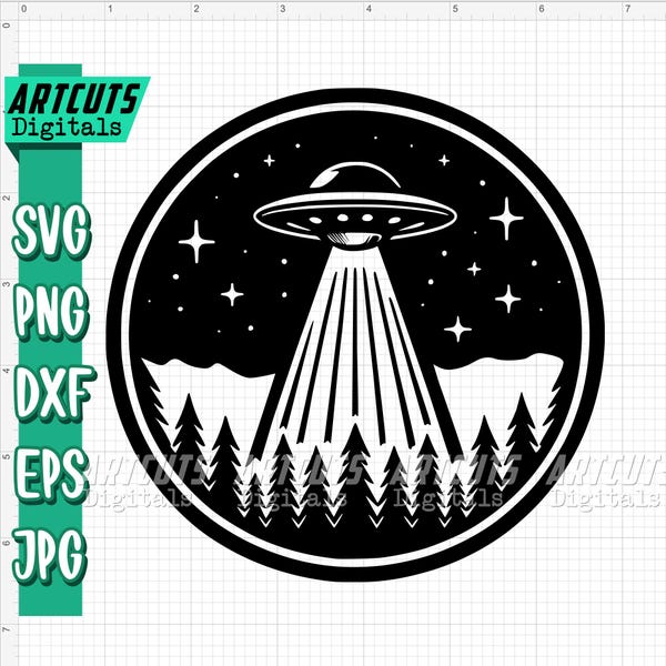 UFO svg, UFO Scene svg, Outer Space Clipart, Spaceship Cutfile, Space Shuttle dxf, Mountain Camper Dad Shirt png, Alien dxf, Celestial Being