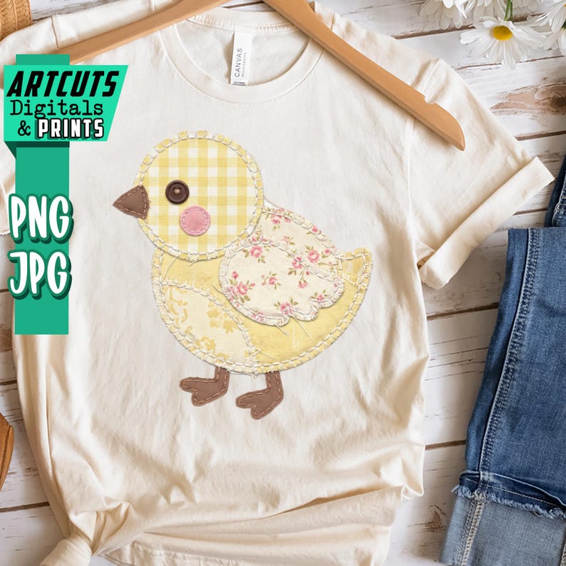 Baby Chick Png, Patchwork Png, Baby Chicken Png, Cute Farm Animal Png ...