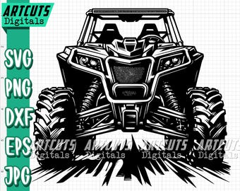 RZR ATV svg, clipart de passeio de quadriciclo, arquivo de corte de pai de motociclista na lama, estêncil de esportes radicais, 4x4 offroad dxf, passeio de buggy jpeg, motorista de quadriciclo jpg