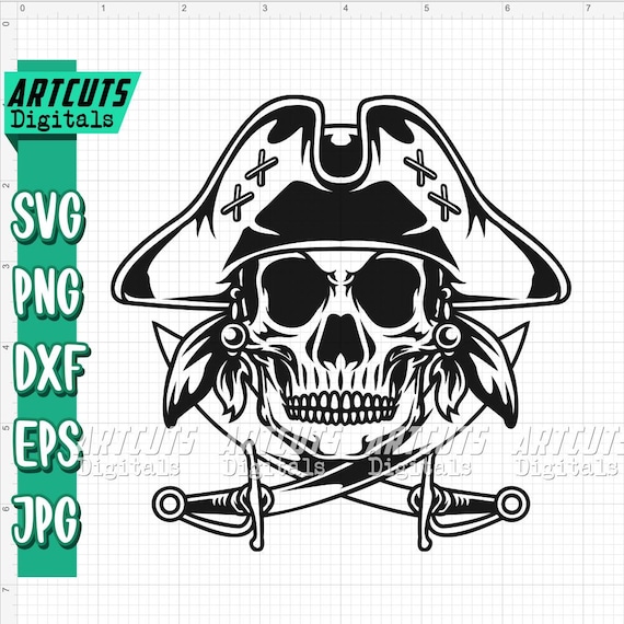 Para Imprimir Calavera De Barco Pirata Divertido Barco Pirata