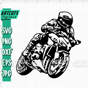 Biker svg, Sports Bike Clipart, Motorcross Cutfile, Motorbiker Dad Shirt png, Motorbike dxf, Big Bike Rally jpeg, Extreme Dirt Biking jpg