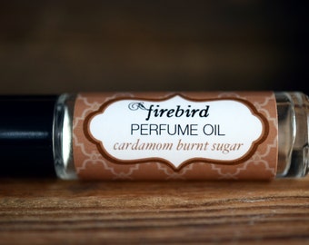 Cardamom Burnt Sugar Perfume Oil - Cardamom, Caramelized Sugar, Cocoa Powder