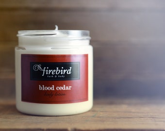 Blood Cedar Body Lotion, Avocado and Shea Butter Lotion