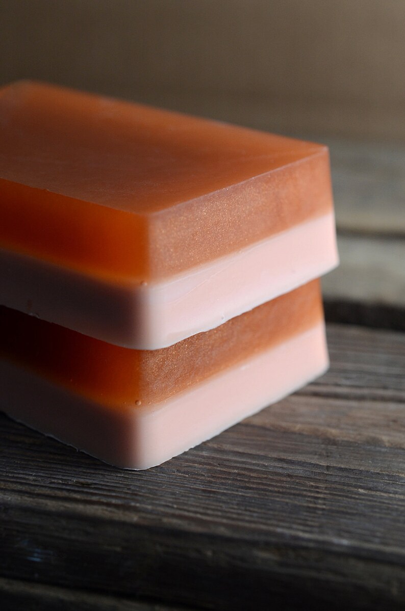 Vanilla Amber Soap Handmade Glycerin Soap Etsy