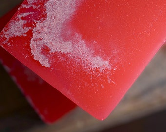 Grapefruit Soda Soap, Handmade Glycerin Soap