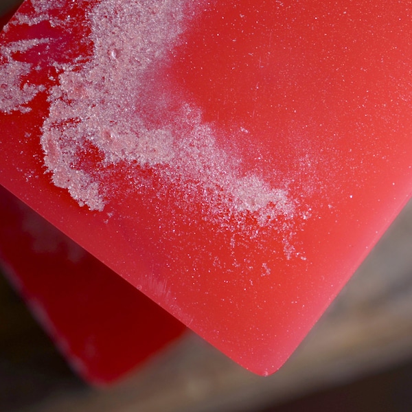 Grapefruit Soda Soap, Handmade Glycerin Soap