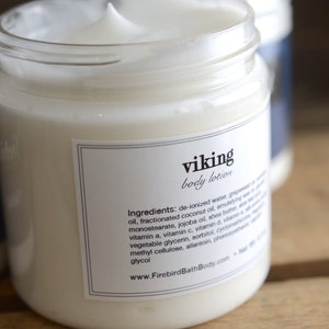 Viking Body Lotion, Avocado and Shea Butter Lotion image 4