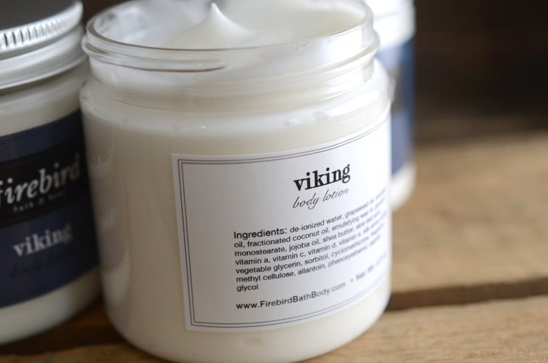 Viking Body Lotion, Avocado and Shea Butter Lotion image 4