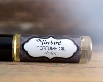 Cinders Perfume Oil, Woodsmoke, Burning Leaves, Beeswax