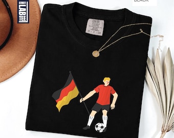 Germany 2026 Comfort Colors® T-Shirt, Deutschland Football Shirt, Germany Soccer Tee,  International Match, Game Day Top, Fan World Cup