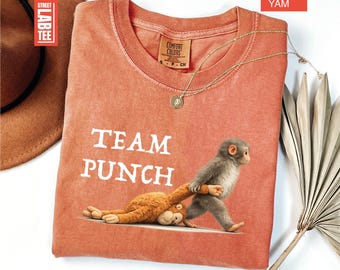 Team Punch Comfort Colors® T-Shirt, Baby Monkey Punch Shirt