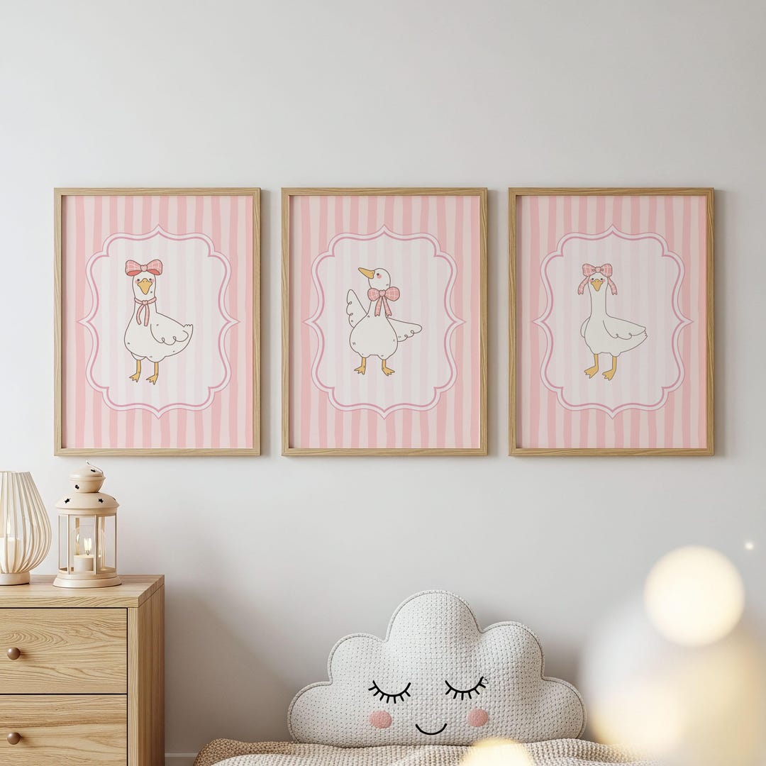 Nursery Wall Print A4 A3 | Kids Wall Art | Baby Room Decor | Set of 3 ...