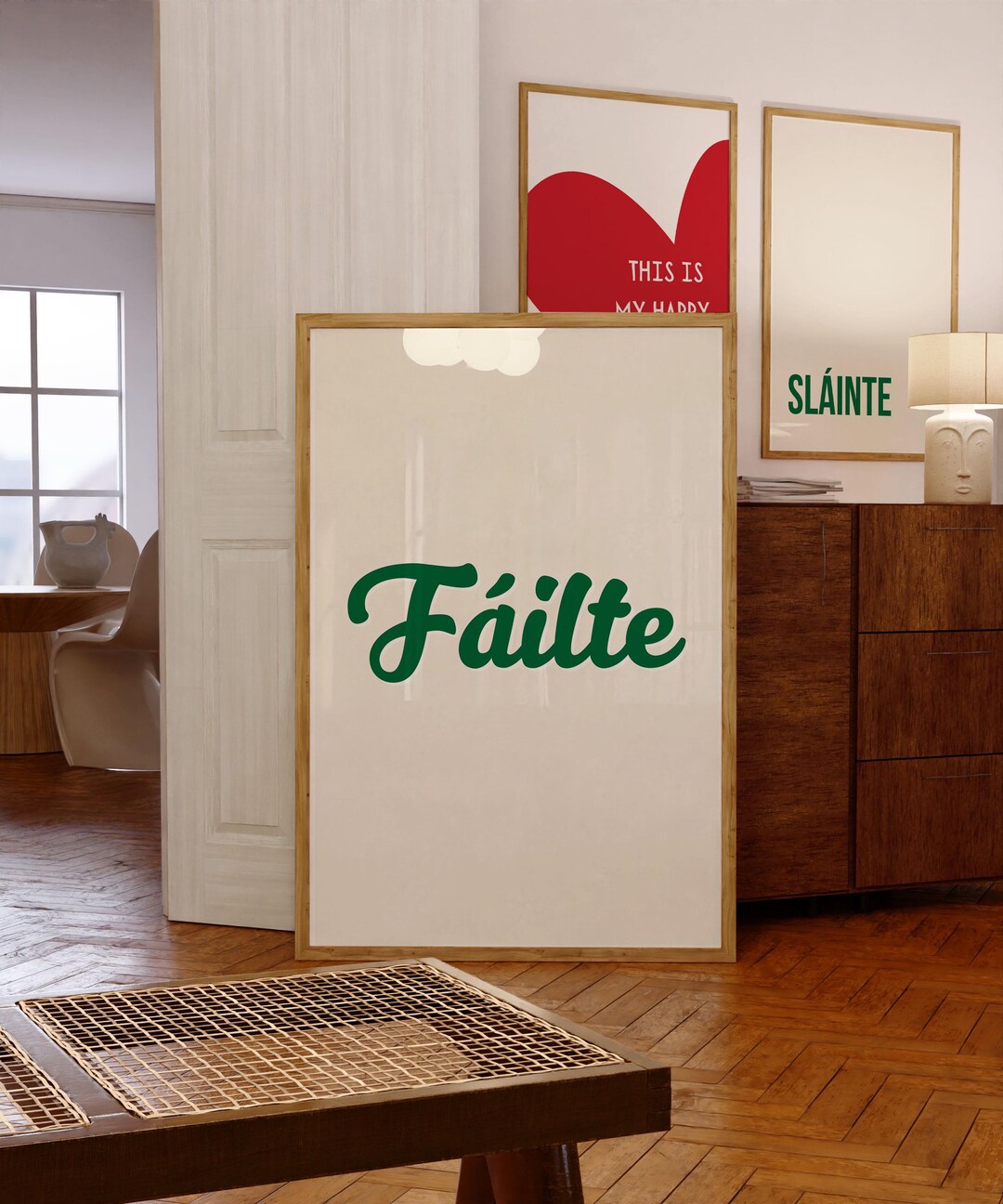 Irish Wall Art Print A4 A3 | Poster | Home Decor | Failte - Etsy