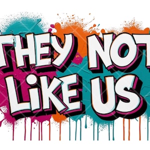 They Not Like Us - Pink Trim