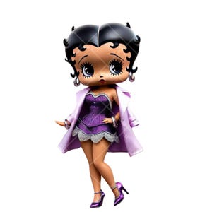 African American Betty Boop Digital Download