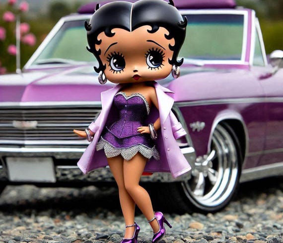 African American Betty Boop Digital Download - Etsy