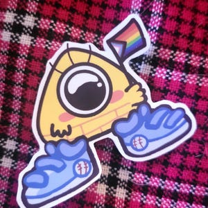 Cute Cartoon Baby Lalalalala Pride Sticker for Laptops, Journals & More