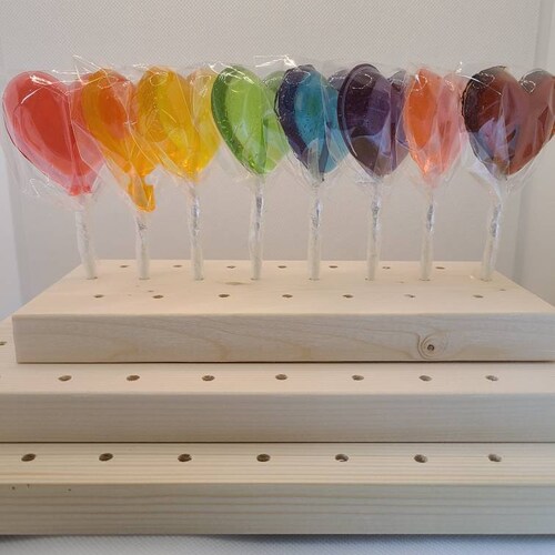 Gourmet Heart Shaped Lollipops 20 Count Etsy