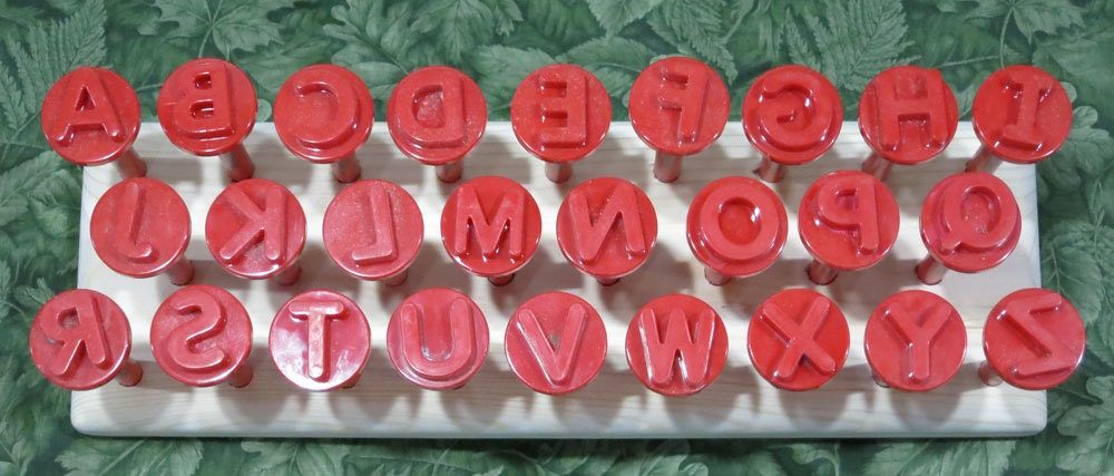 Lakeshore Lowercase Alphabet Dough Stampers