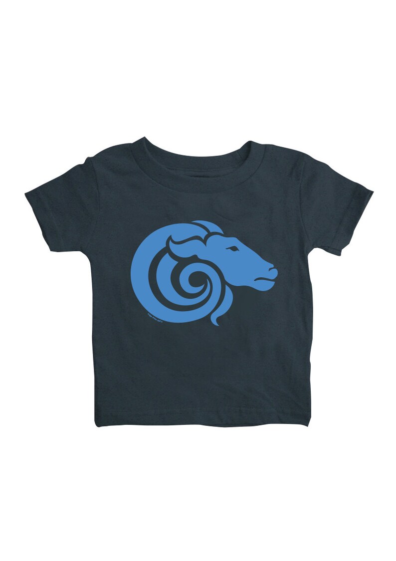 Baby Aries Ram T-shirts New Design Baby Toddler Sizes new design available image 3