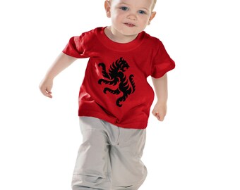 TIGER Logo - Red T-Shirt - Youth Sizes (Small, Medium & Large)