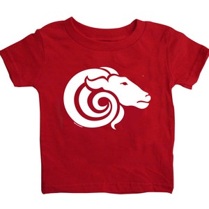 Baby Aries Ram T-shirts New Design Baby Toddler Sizes new design available image 2