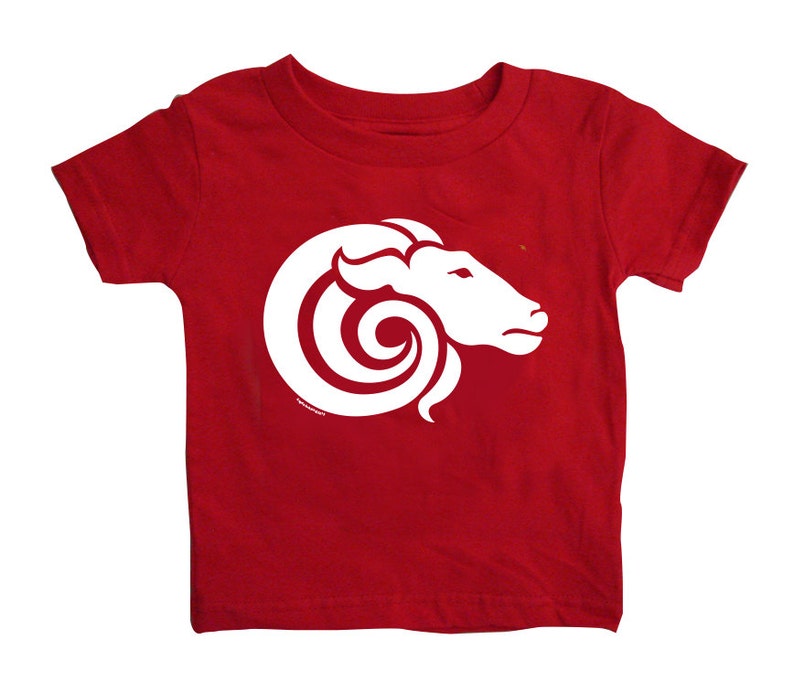 Baby Aries Ram T-shirts New Design Baby Toddler Sizes new design available image 2