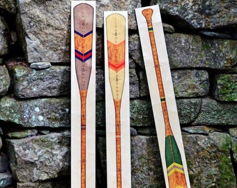 The Oar Collection / Wooden Growth Chart / Kids Wood Height Chart / Personalized Child Wall Hanging Growth Charts / Baby Shower Gift