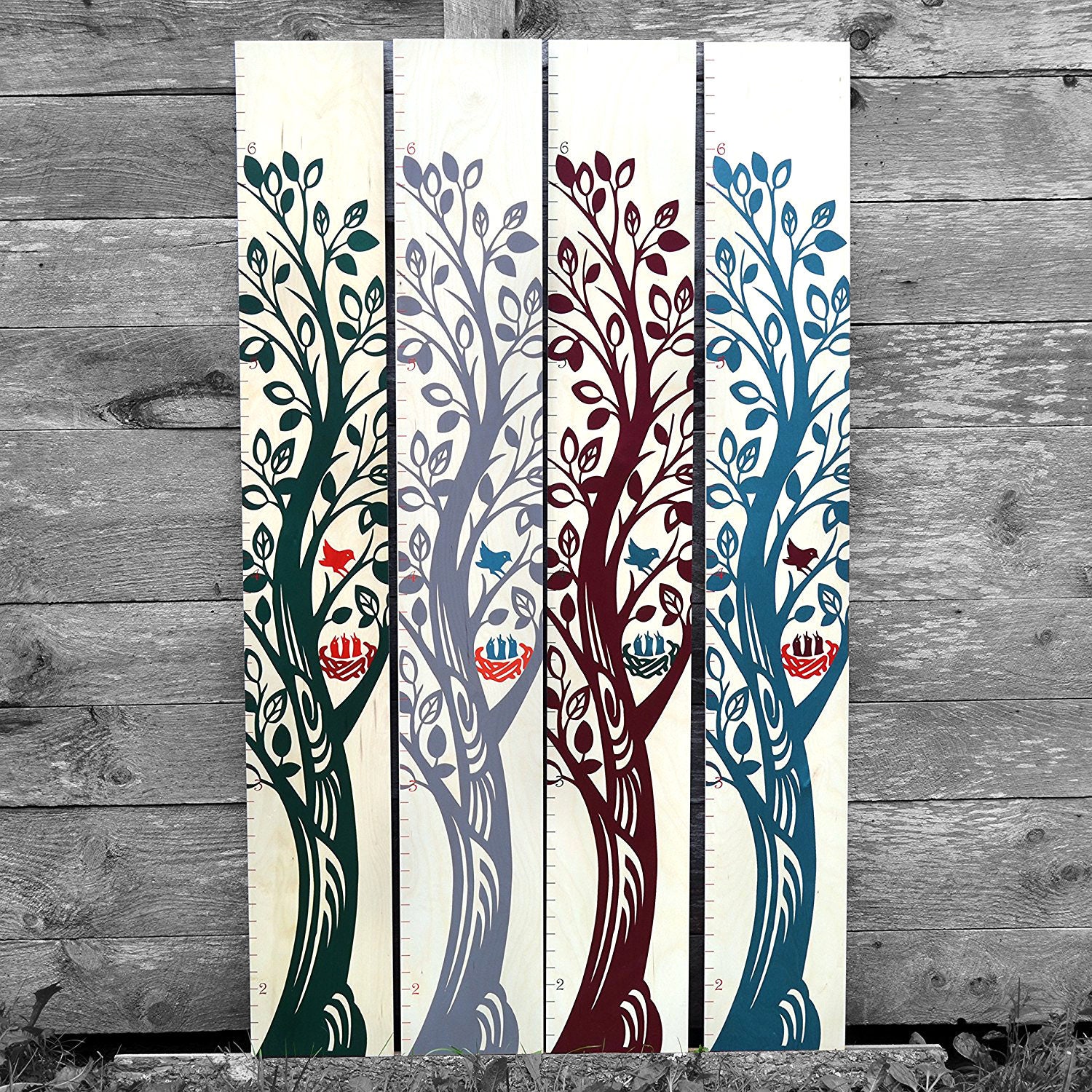Tree Balsa Tree Groth Chart.pdf The Growing Tree Wooden Growth Chart for Kids | Wood Height Chart ...