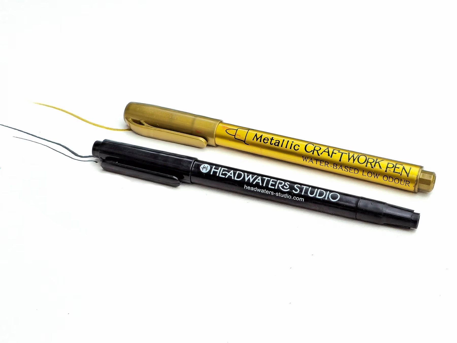 Permanent  Markers for Growth Chart / Height Chart - Three Colors From Which to Choose - Black or Gold