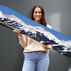 Copper Mountain Colorado Snowboard Print | Housewarming Gift | Snowboard Wall Décor | Colorado Skiing | Colorado Ski Resort Condo