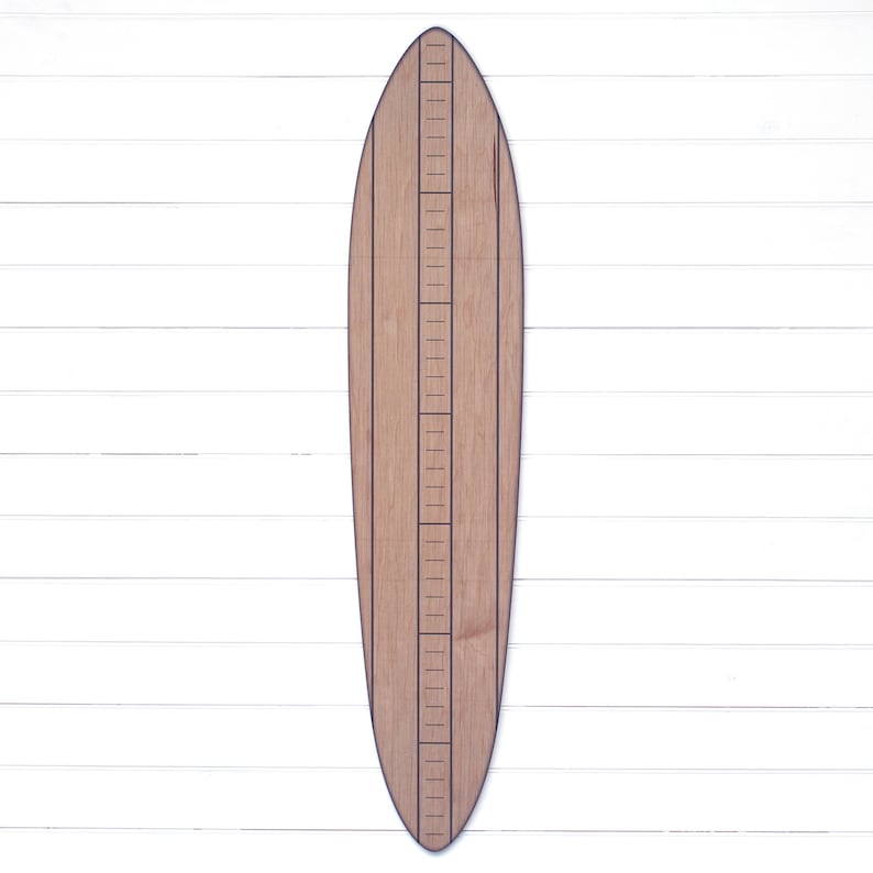 Vintage Surfboard Wooden Growth Charts for Kids, Boys and Girls Wooden Surfboard Signs Surfboard Wall Decor Plaque image 7