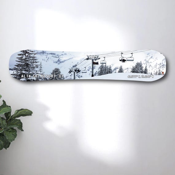 burton alta snowboarding Snowboarding Utah + Idaho Print Collection | Sun Valley | Park City | Alta  | Snowboard Wall Décor | Utah Idaho Skiing | Ski Décor
