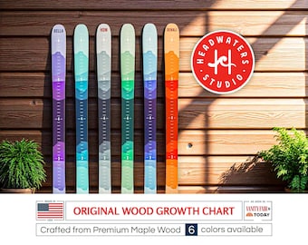 Ski growth chart for kids-national park,childrens growth ruler measure,kid height chart mountain nursery decor,Colorado baby boys room decor