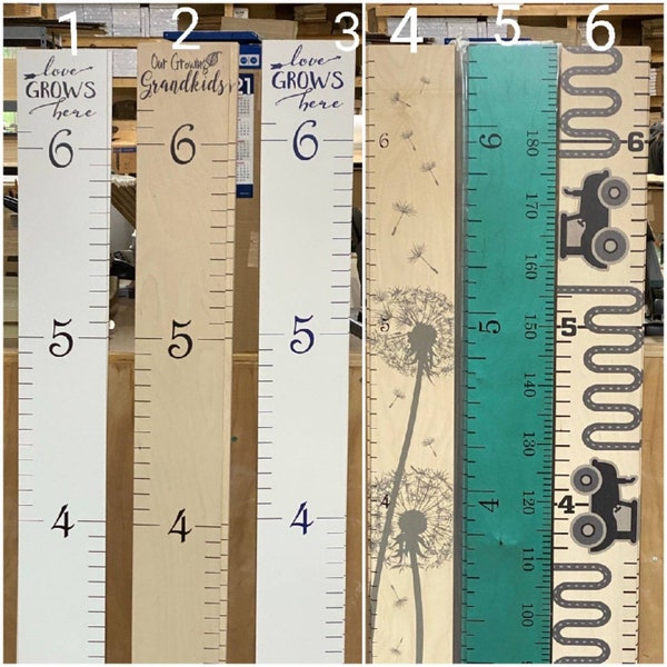 Growth Chart Ruler Etsy