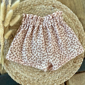 Baby Muslin Shorts "Leo" | Muslin Fashion | Short Muslin Pants | Summer Baby | Summer Outfit | Holiday Outfit | 100% Cotton | Boho Baby