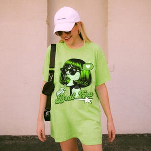 Brat Shirt, Brat Summer, Brat Era Tee, Brat Oversized Top, Brat Tee, Retro Unhinged Tee, Brat Girl Gift, Y2K Shirt, Trendy Y2K Aesthetic.