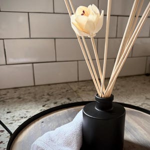 Reed Diffuser, Home fragrance, Flameless Candle, Wood Reeds, Diffuser, Phthalate Free Diffuser, Non Toxic Reed Diffuser