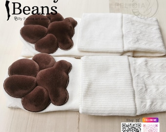 Cute Plush Paws Socks