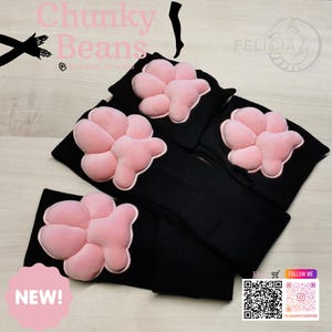 Cute Plush Paws Socks, plush paws gloves