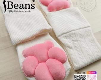 Cute Plush Paws Socks