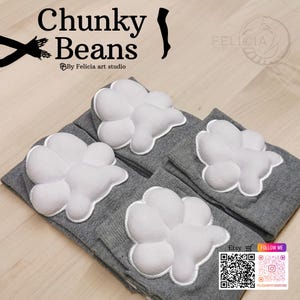 Cute Plush Paws Socks, plush paws gloves